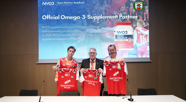 NYO3阿蒙森磷虾油获国际反兴奋剂认证 达职业运动员级安全标准