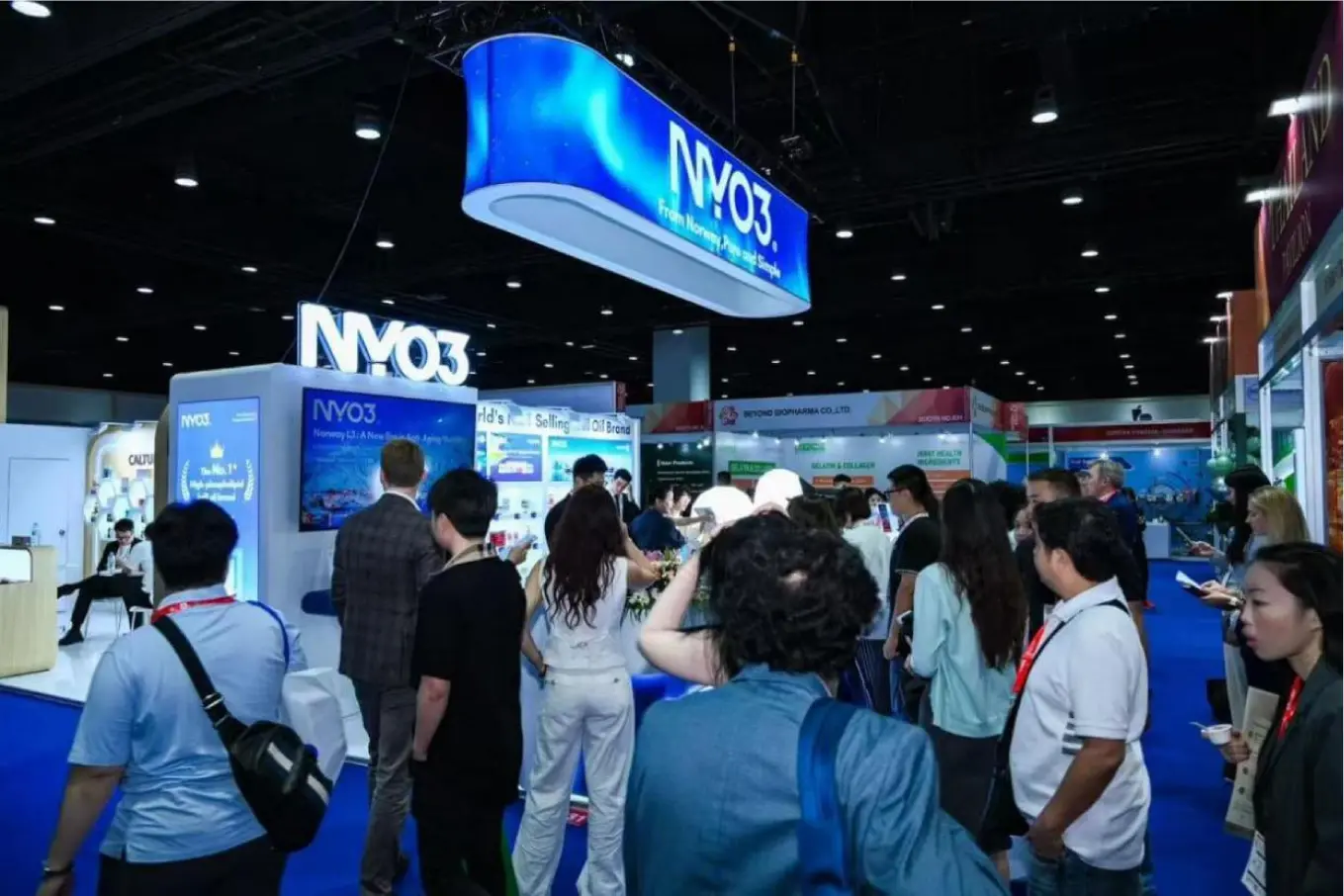 NYO3再度亮相Vitafoods Asia， 携手阿克生物联合发布LPC大脑抗衰新品